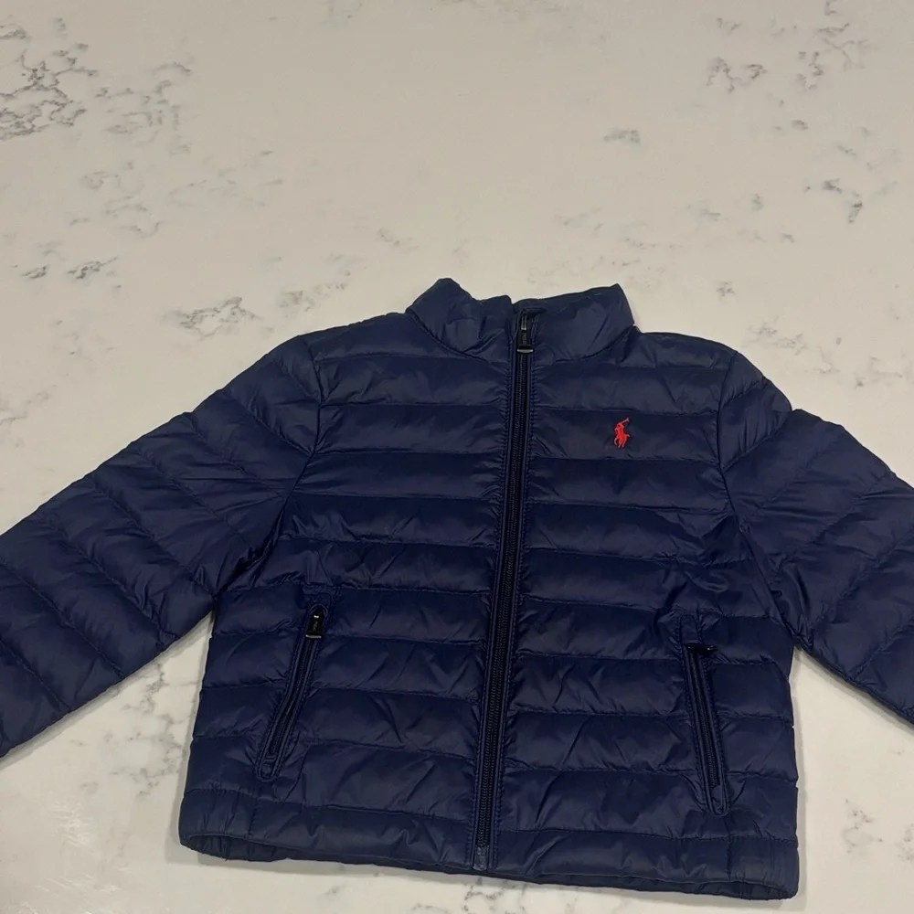 Polo Ralph Lauren Navy Puffer Jacket